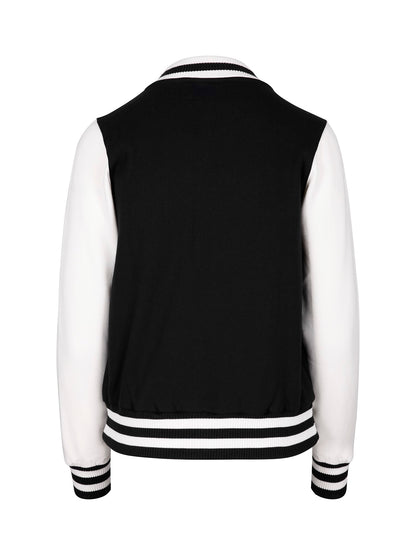 RAMO FO96UN Womens/Junior Varsity Jacket — Black/White back