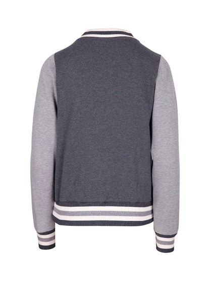 RAMO FO96UN Womens/Junior Varsity Jacket — Dark Marl/Grey Marl back