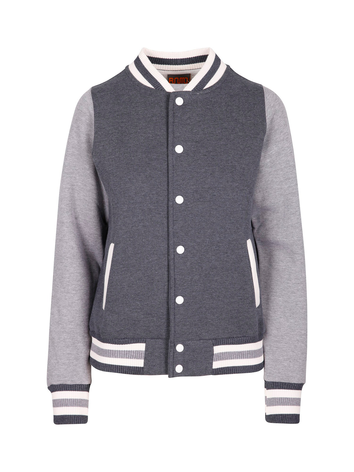 RAMO FO96UN Womens/Junior Varsity Jacket — Dark Marl/Grey Marl front