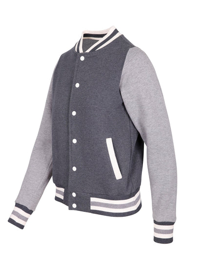 RAMO FO96UN Womens/Junior Varsity Jacket — Dark Marl/Grey Marl side