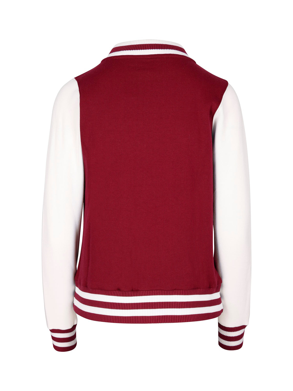RAMO FO96UN Womens/Junior Varsity Jacket — Maroon/White back