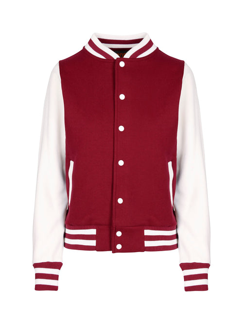 RAMO Womens/Junior Varsity Jacket — Maroon/White
