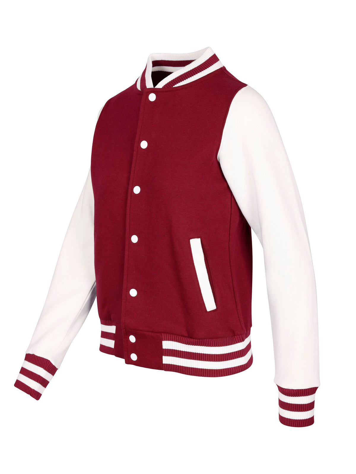 RAMO FO96UN Womens/Junior Varsity Jacket — Maroon/White side