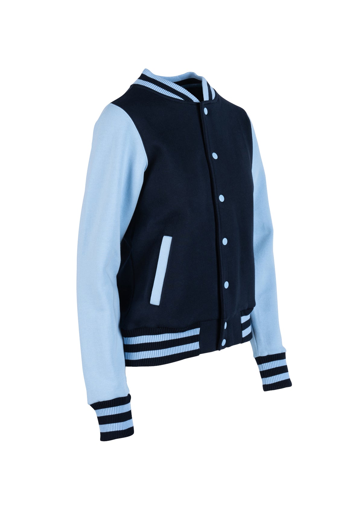 RAMO FO96UN Womens/Junior Varsity Jacket — Navy/Sky side