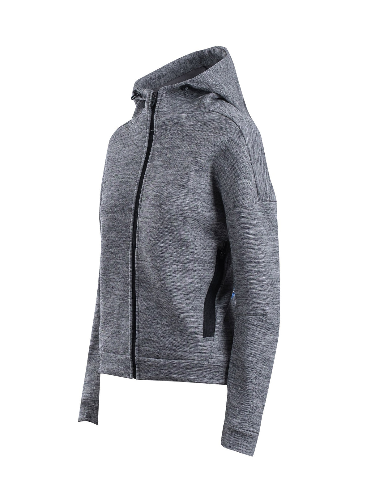RAMO F361UN Women’s/Juniors' SPACE hoodie — Carbon Marl side