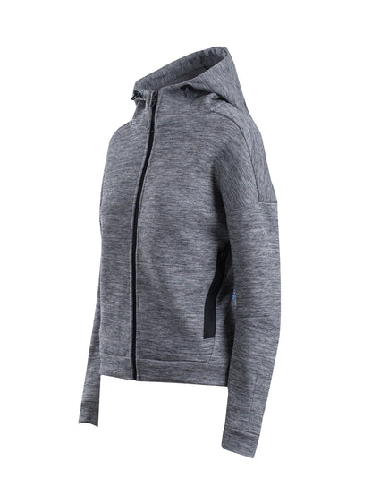 RAMO F361UN Women’s/Juniors' SPACE hoodie — Carbon Marl side