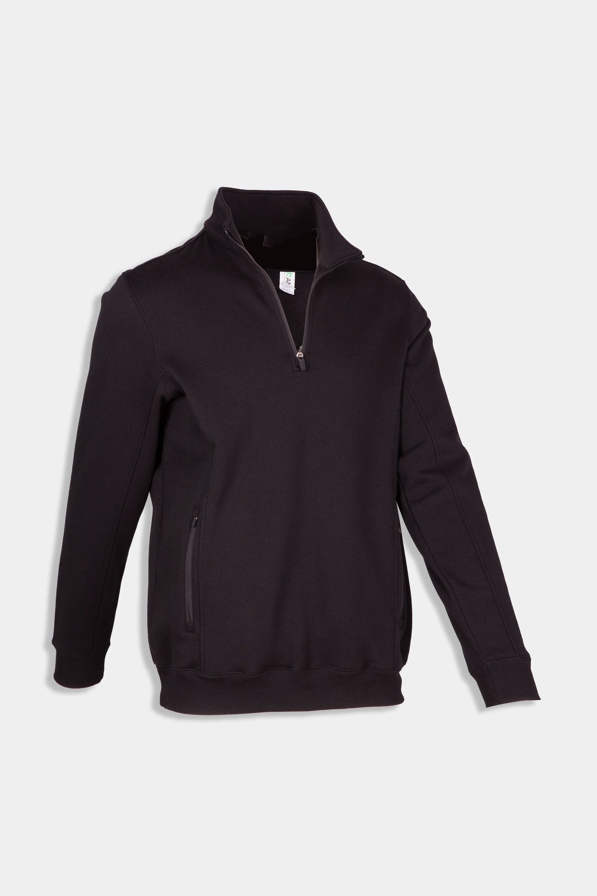 RAMO F365HZ Men's Enterprise Half Zip Fleece — Black side