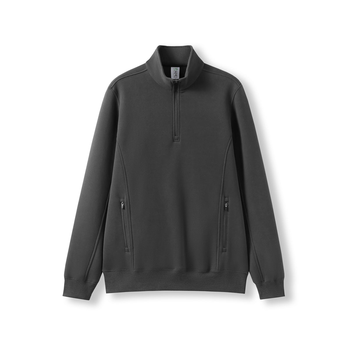 RAMO F365HZ Men's Enterprise Half Zip Fleece — Charcoal Faded front