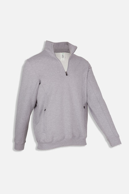RAMO F365HZ Men's Enterprise Half Zip Fleece — Grey Marl side