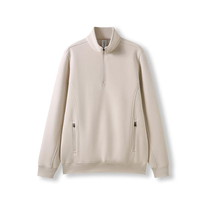 RAMO F365HZ Men's Enterprise Half Zip Fleece — Natural Faded front