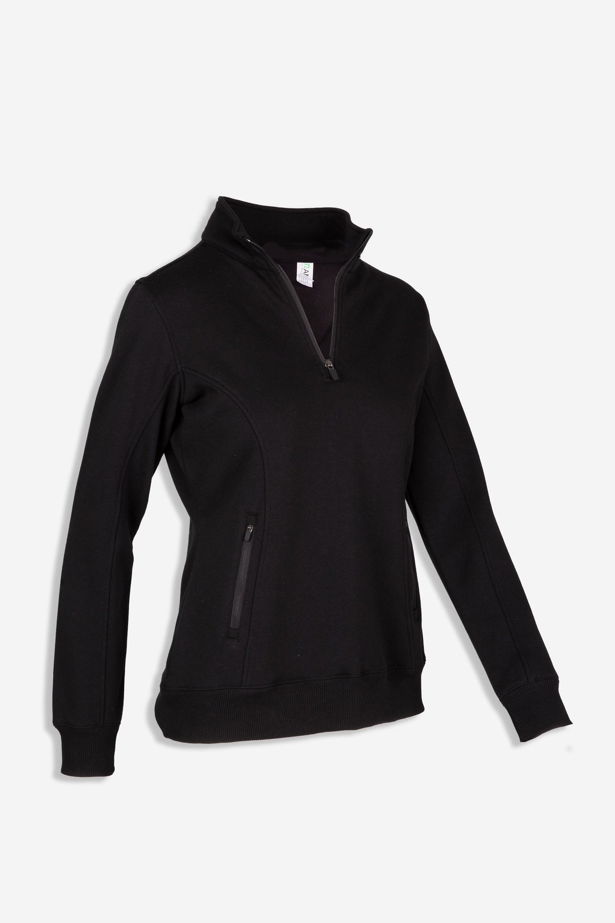 RAMO F365LD Women's Enterprise Half Zip Fleece — Black side
