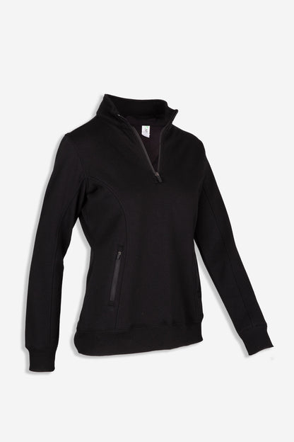 RAMO F365LD Women's Enterprise Half Zip Fleece — Black side