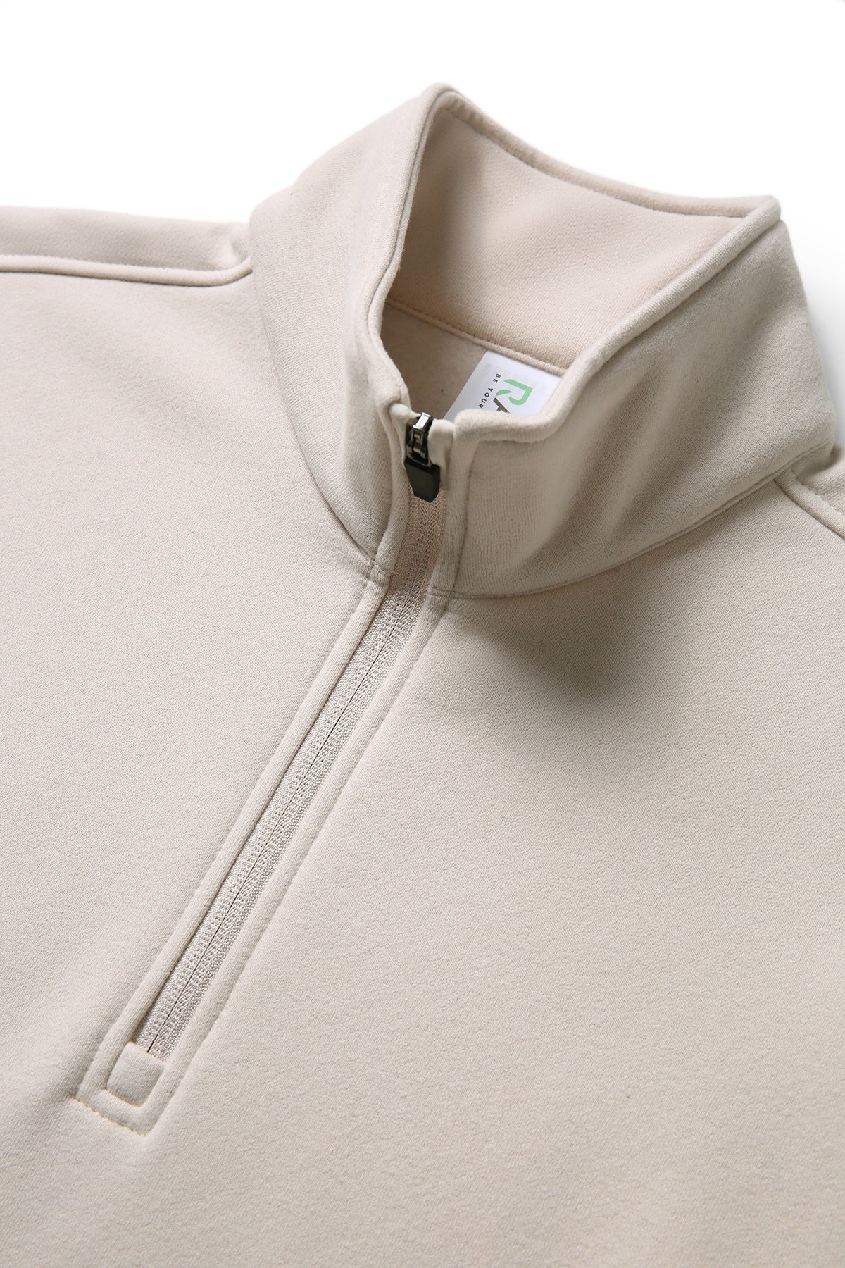 RAMO F365LD Women's Enterprise Half Zip Fleece — Natural Faded product view