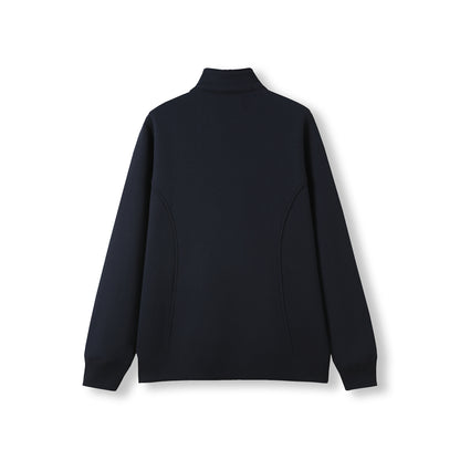 RAMO F365LD Women's Enterprise Half Zip Fleece — Navy Blue back