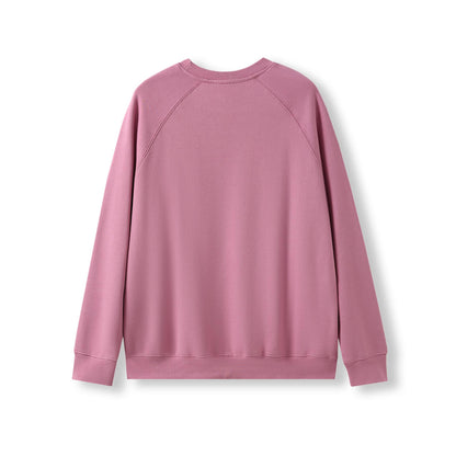 RAMO F367CW Adults' Cotton Care Sweatshirt — Cool Pink back