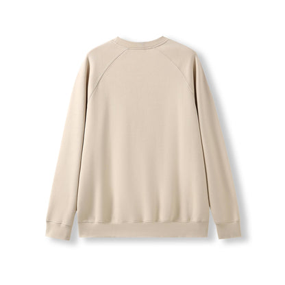 RAMO F367CW Adults' Cotton Care Sweatshirt — Natural back