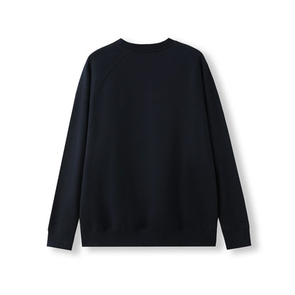 RAMO F367CW Adults' Cotton Care Sweatshirt — Navy Blue back