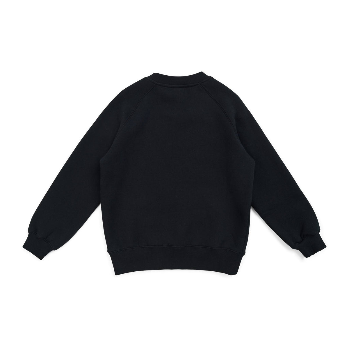 RAMO F368KS Kids’ Cotton Care Sweatshirts — Black back