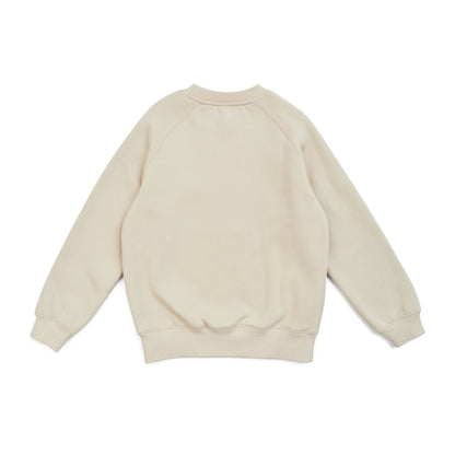 RAMO F368KS Kids’ Cotton Care Sweatshirts — Natural back