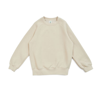 RAMO F368KS Kids’ Cotton Care Sweatshirts — Natural front