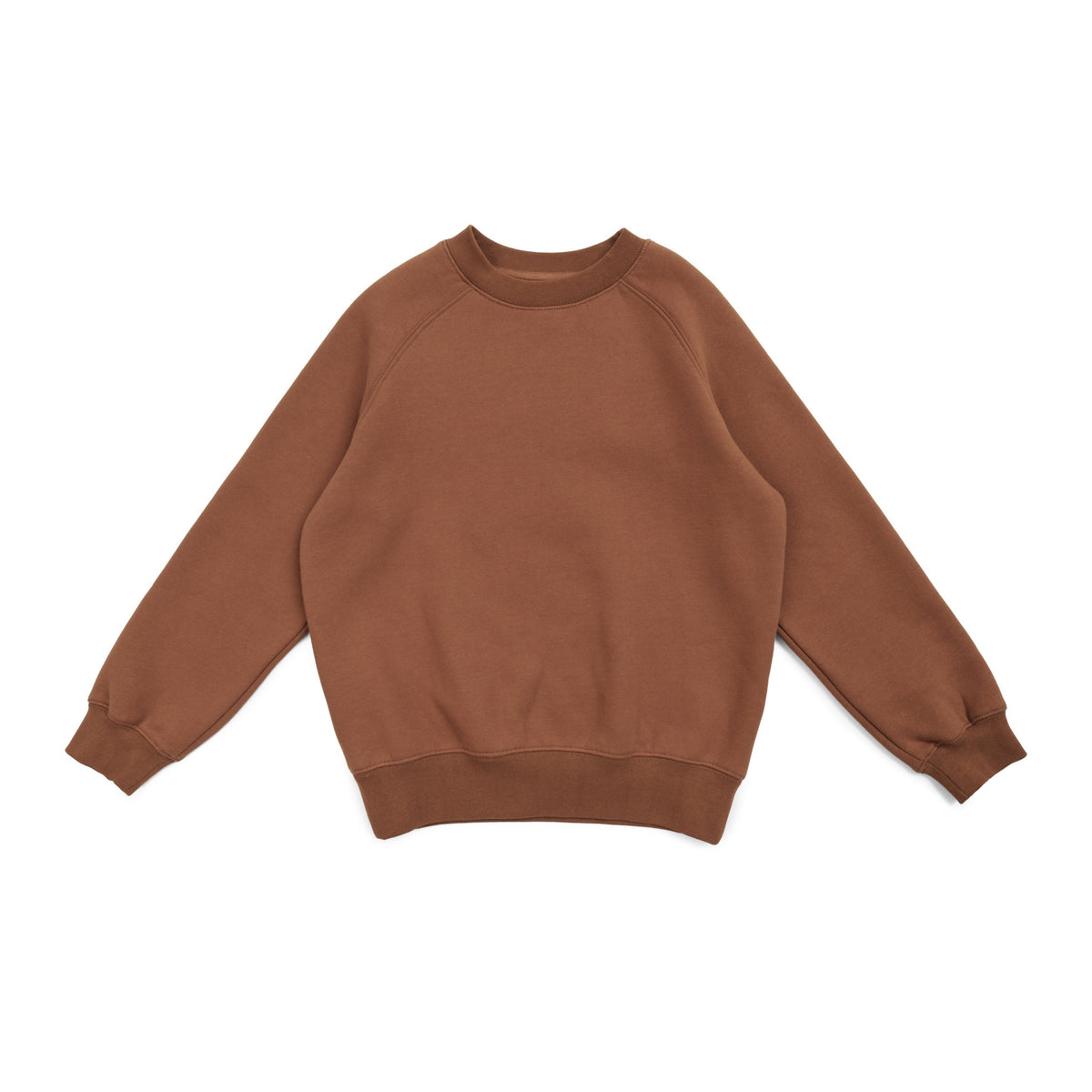 RAMO F368KS Kids’ Cotton Care Sweatshirts — Toffee front