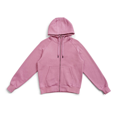 RAMO Women’s Cotton Care Zip Hoodie — Cool Pink