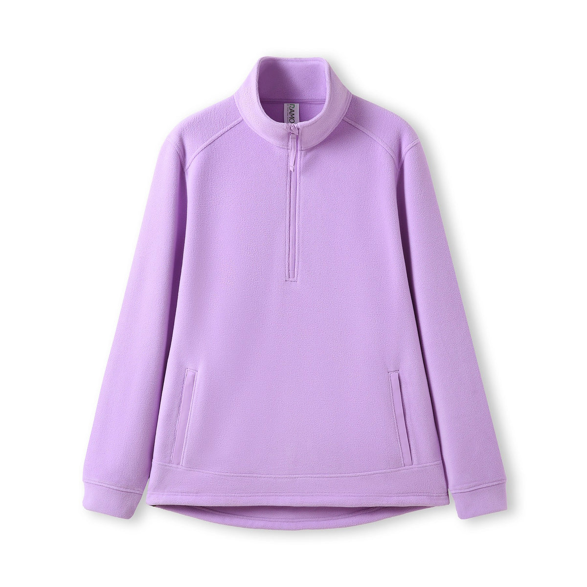 RAMO F371BP 320gsm Men's / Unisex Polar Fleece Half Zip Top — Lavender front