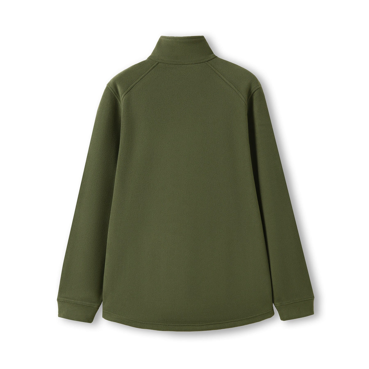 RAMO F371BP 320gsm Men's / Unisex Polar Fleece Half Zip Top — Olive back