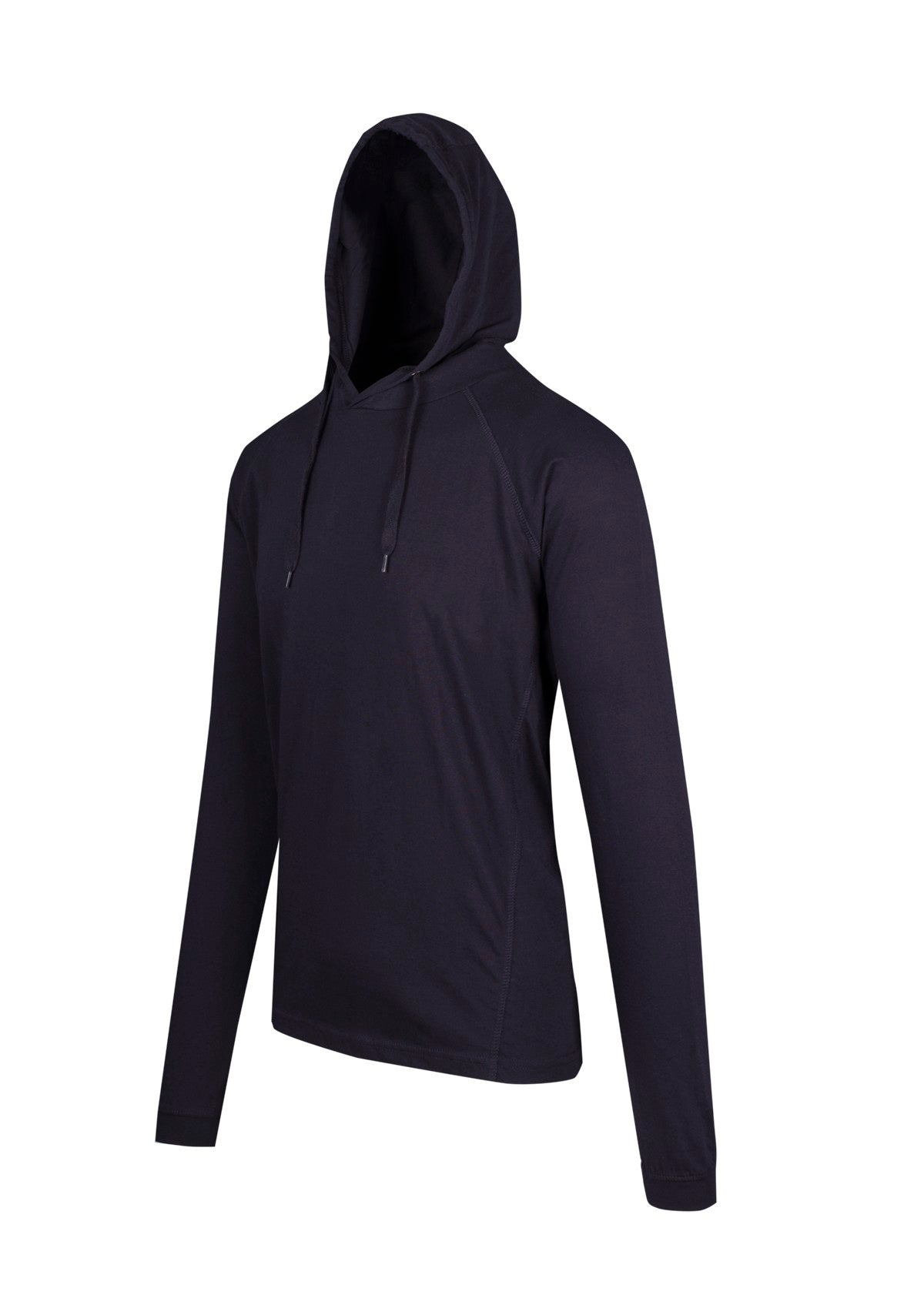 RAMO F392HP Unisex Fusion Tee Hoodie — Navy Blue side