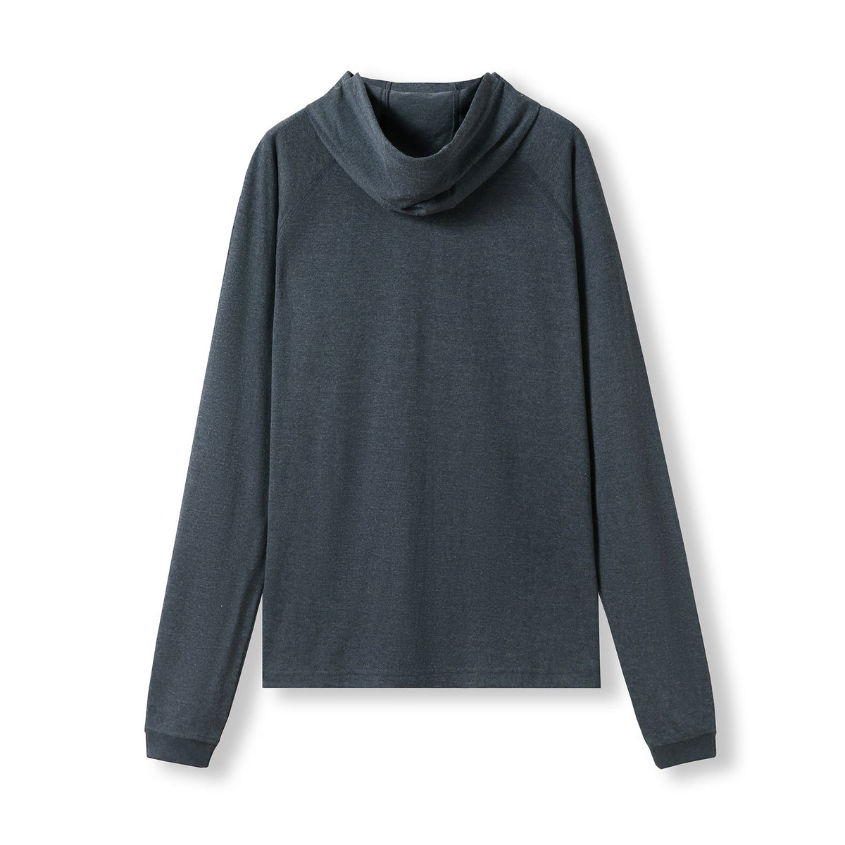 RAMO F392HP Unisex Fusion Tee Hoodie — Navy Marl back