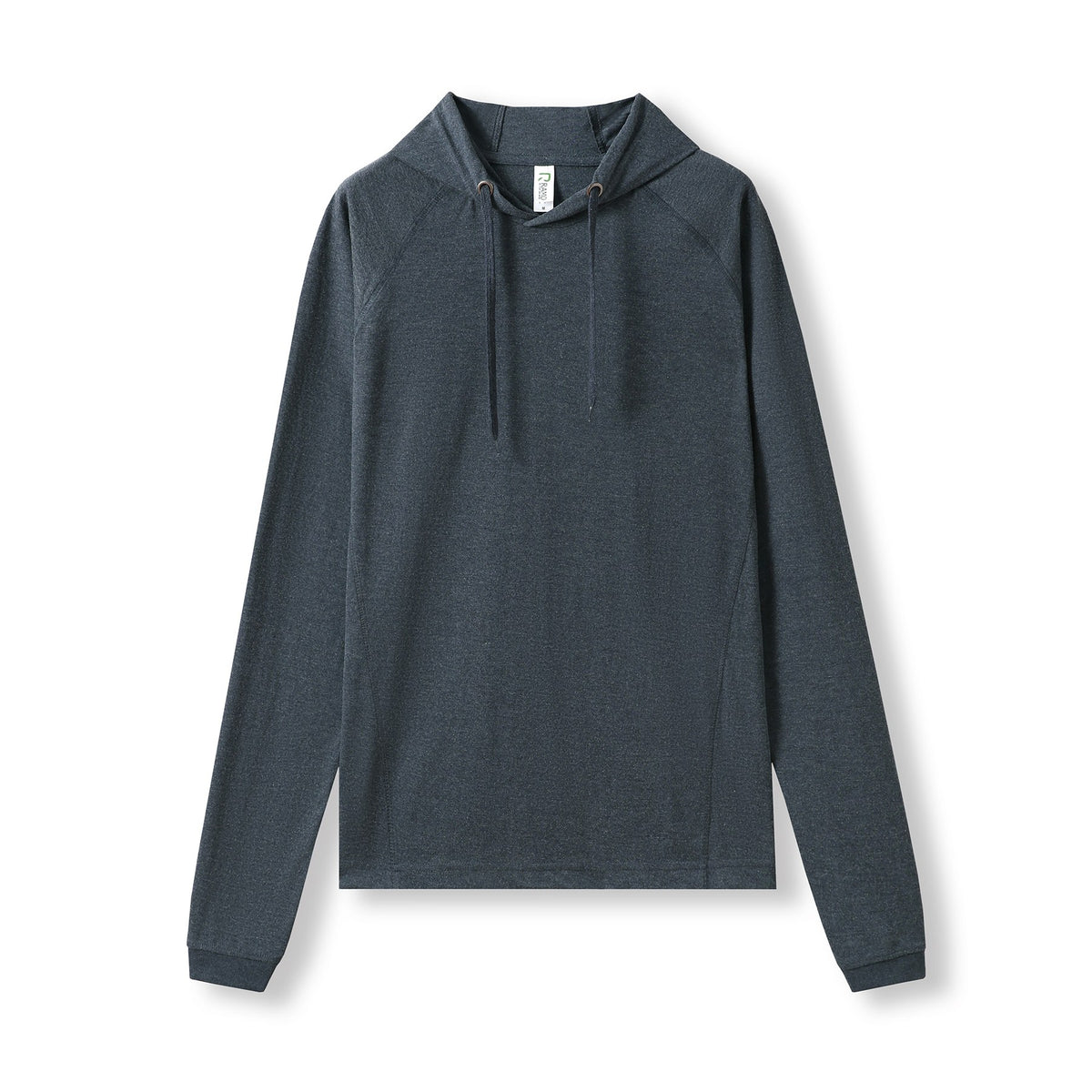 RAMO F392HP Unisex Fusion Tee Hoodie — Navy Marl front