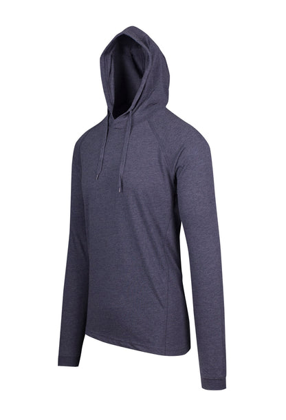 RAMO F392HP Unisex Fusion Tee Hoodie — Navy Marl side