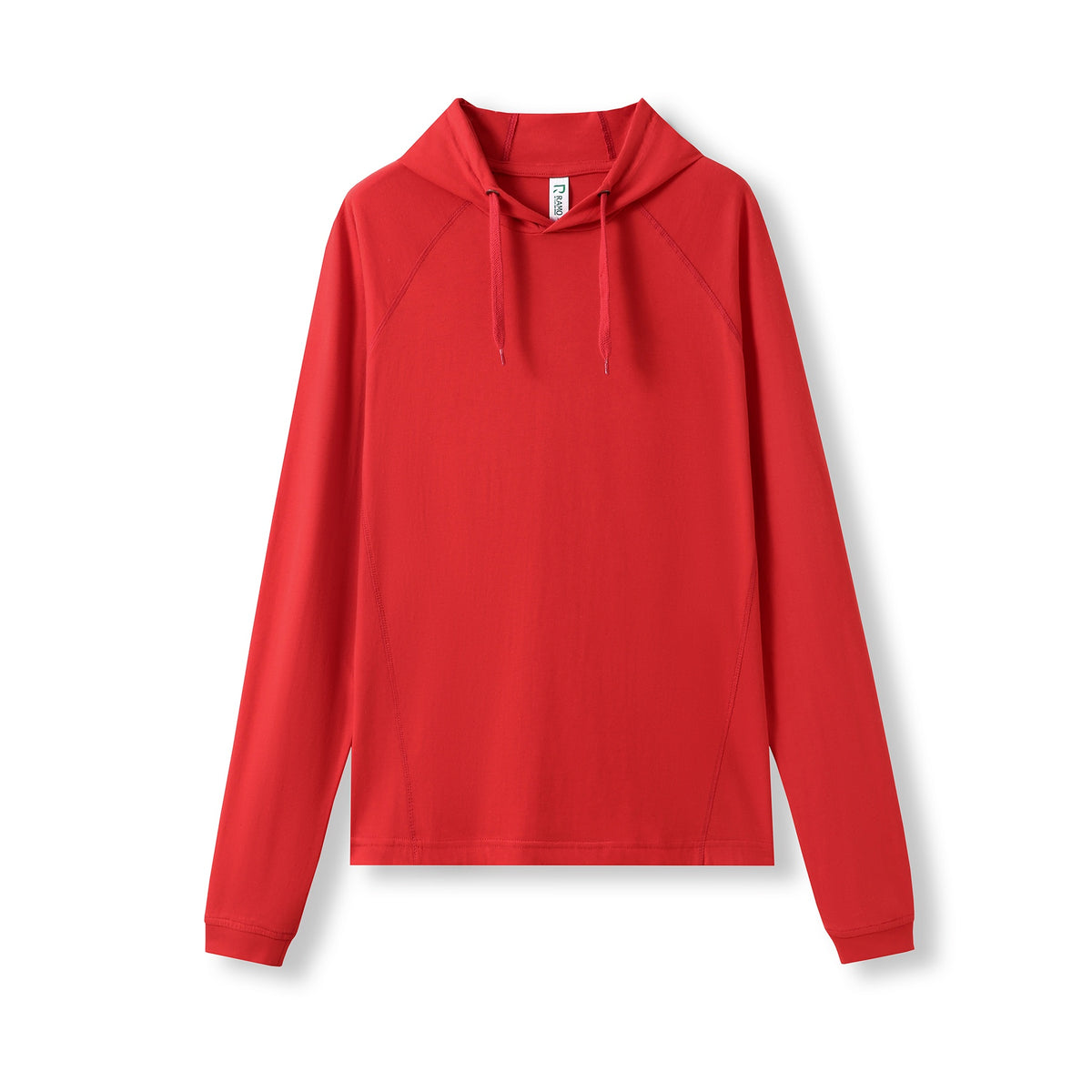 RAMO F392HP Unisex Fusion Tee Hoodie — Red front