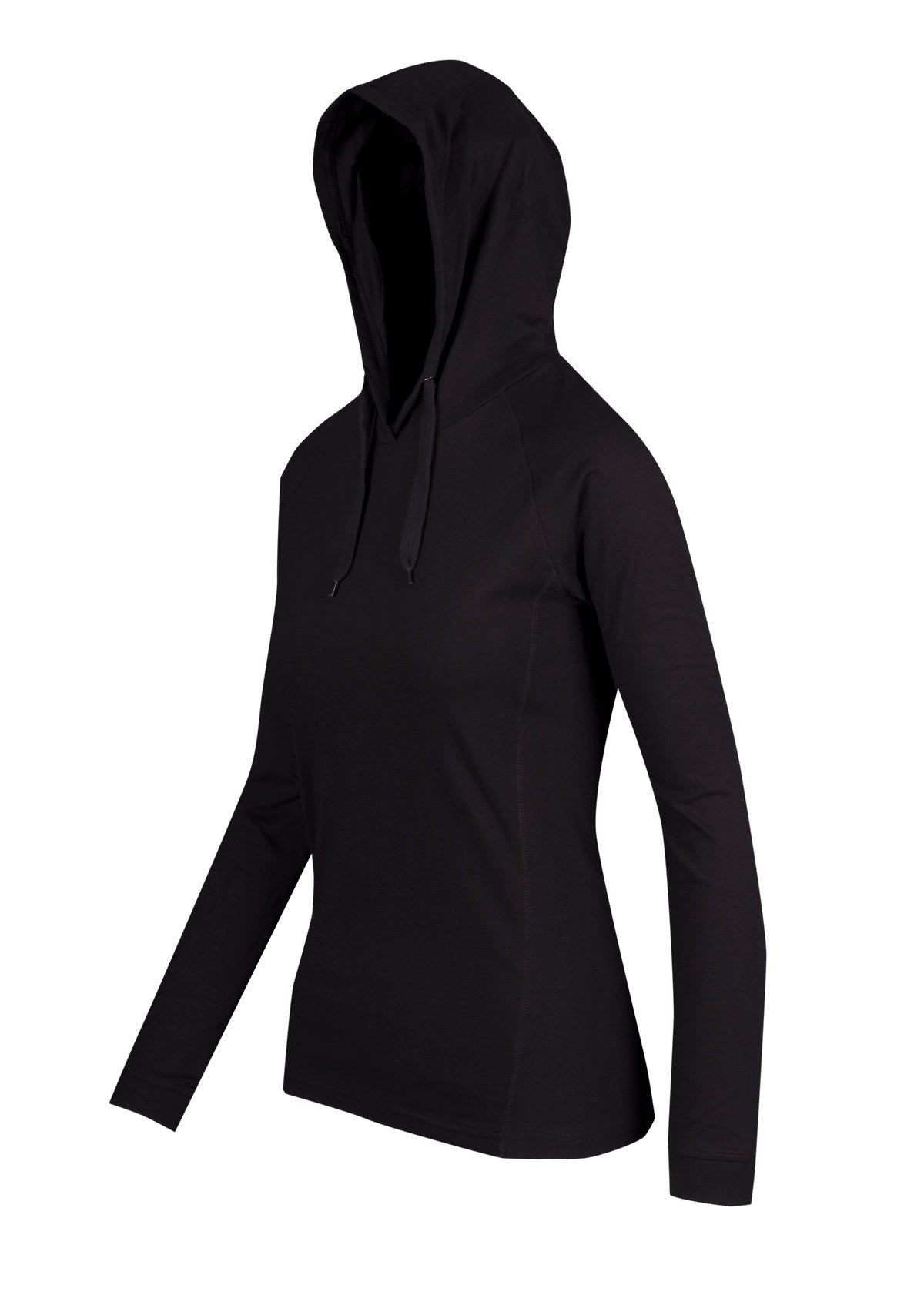 RAMO F392LD Women's fusion T-shirt Hoodie — Black side