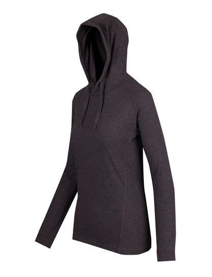 RAMO F392LD Women's fusion T-shirt Hoodie — Dark Marl side