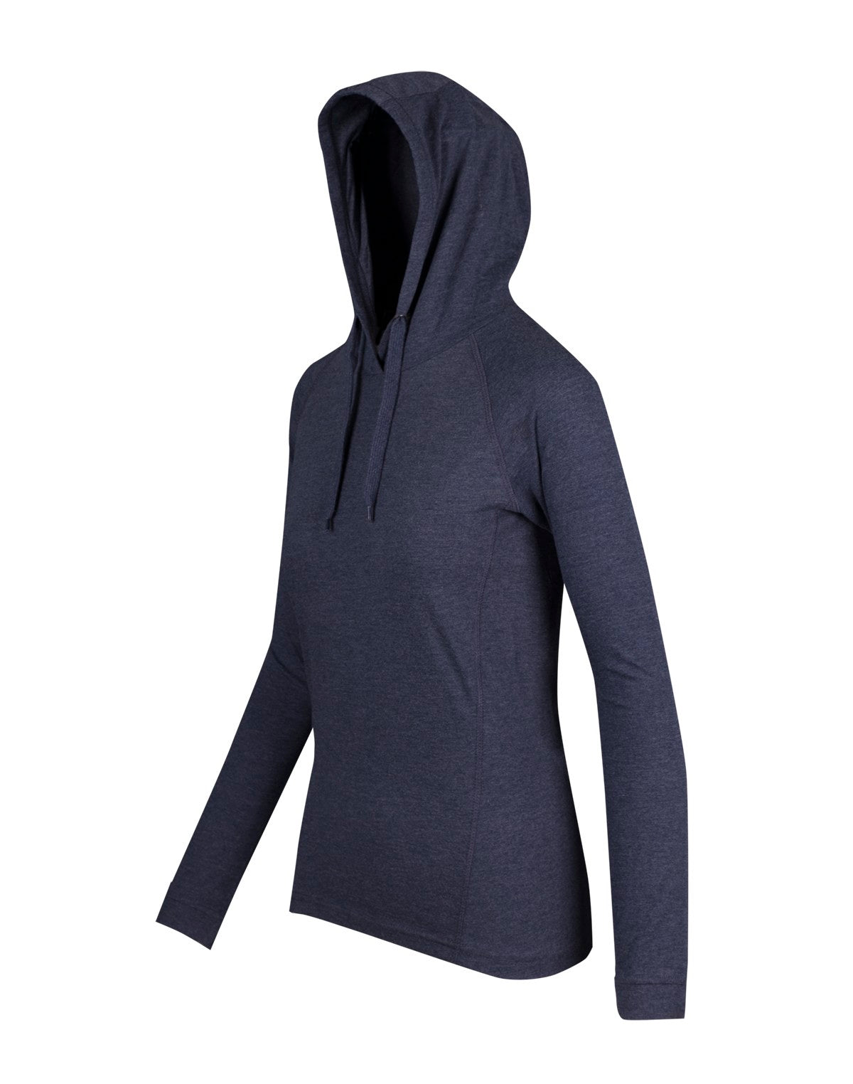 RAMO F392LD Women's fusion T-shirt Hoodie — Navy Marl side