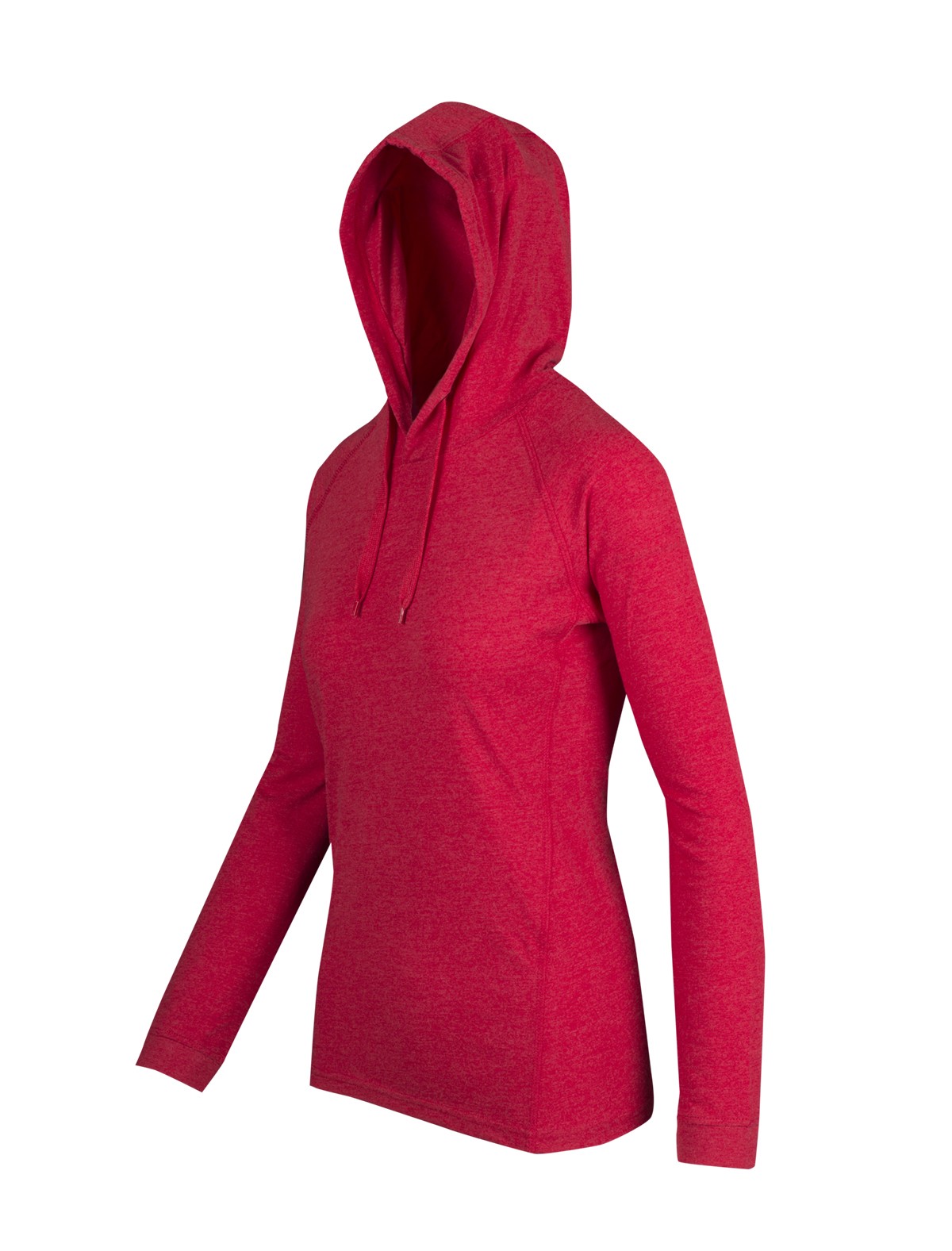 RAMO F392LD Women's fusion T-shirt Hoodie — Red Marl side