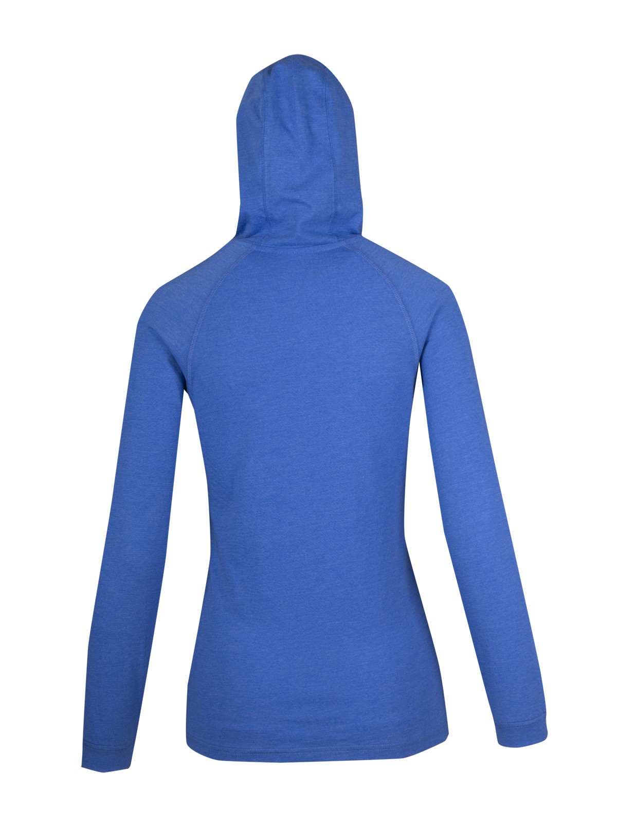 RAMO F392LD Women's fusion T-shirt Hoodie — Royal Marl back