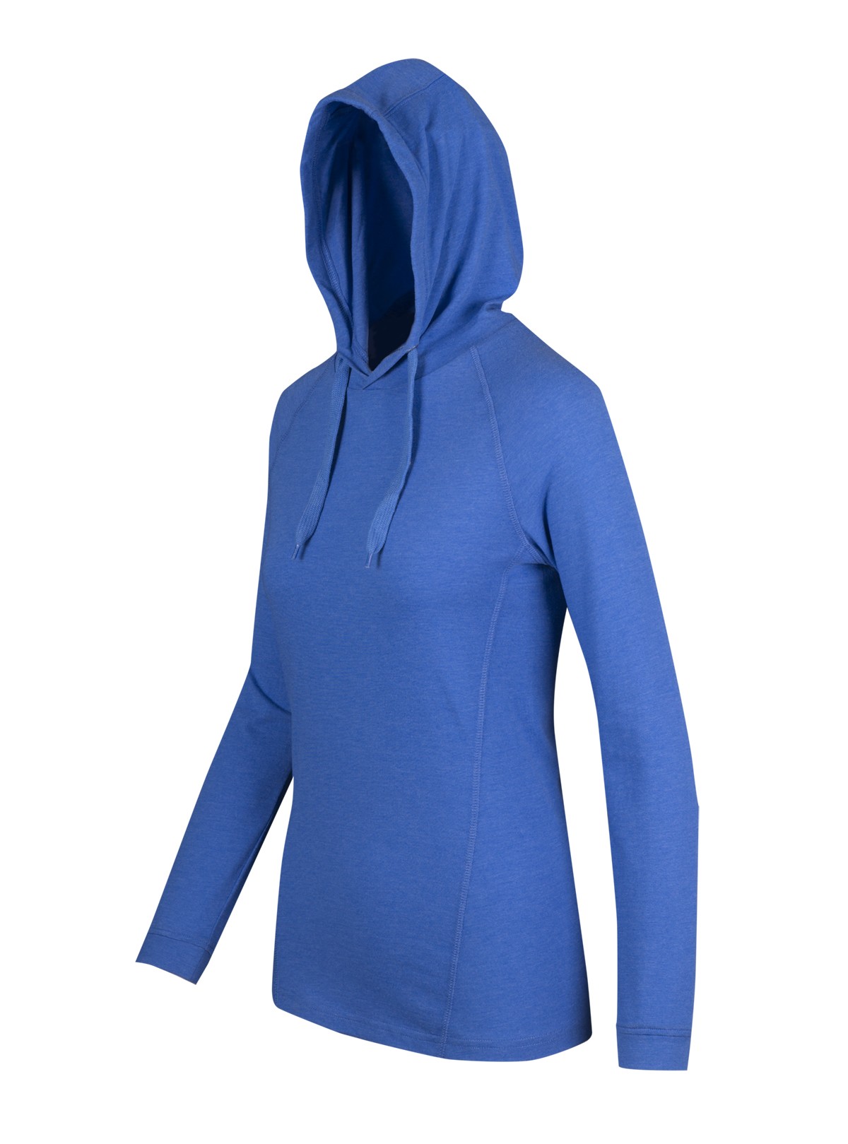 RAMO F392LD Women's fusion T-shirt Hoodie — Royal Marl side