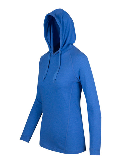 RAMO F392LD Women's fusion T-shirt Hoodie — Royal Marl side