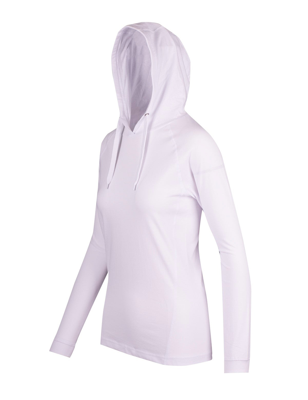 RAMO F392LD Women's fusion T-shirt Hoodie — White side