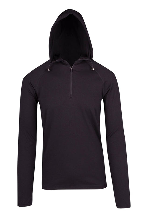 RAMO Men’s Greatness Half-Hood Top — Black