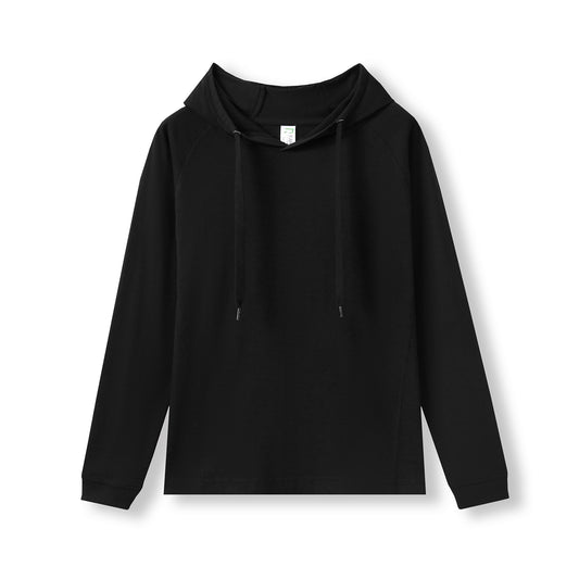 RAMO F394KS Kids FUSION T-shirt Hoodie — Black front