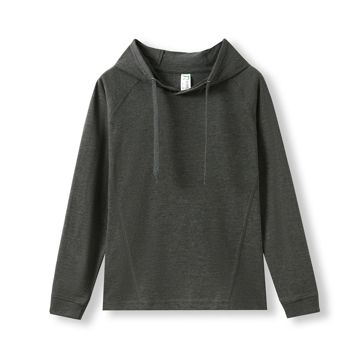 RAMO F394KS Kids FUSION T-shirt Hoodie — Dark Marl front