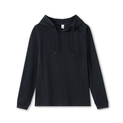 RAMO F394KS Kids FUSION T-shirt Hoodie — Navy Blue front