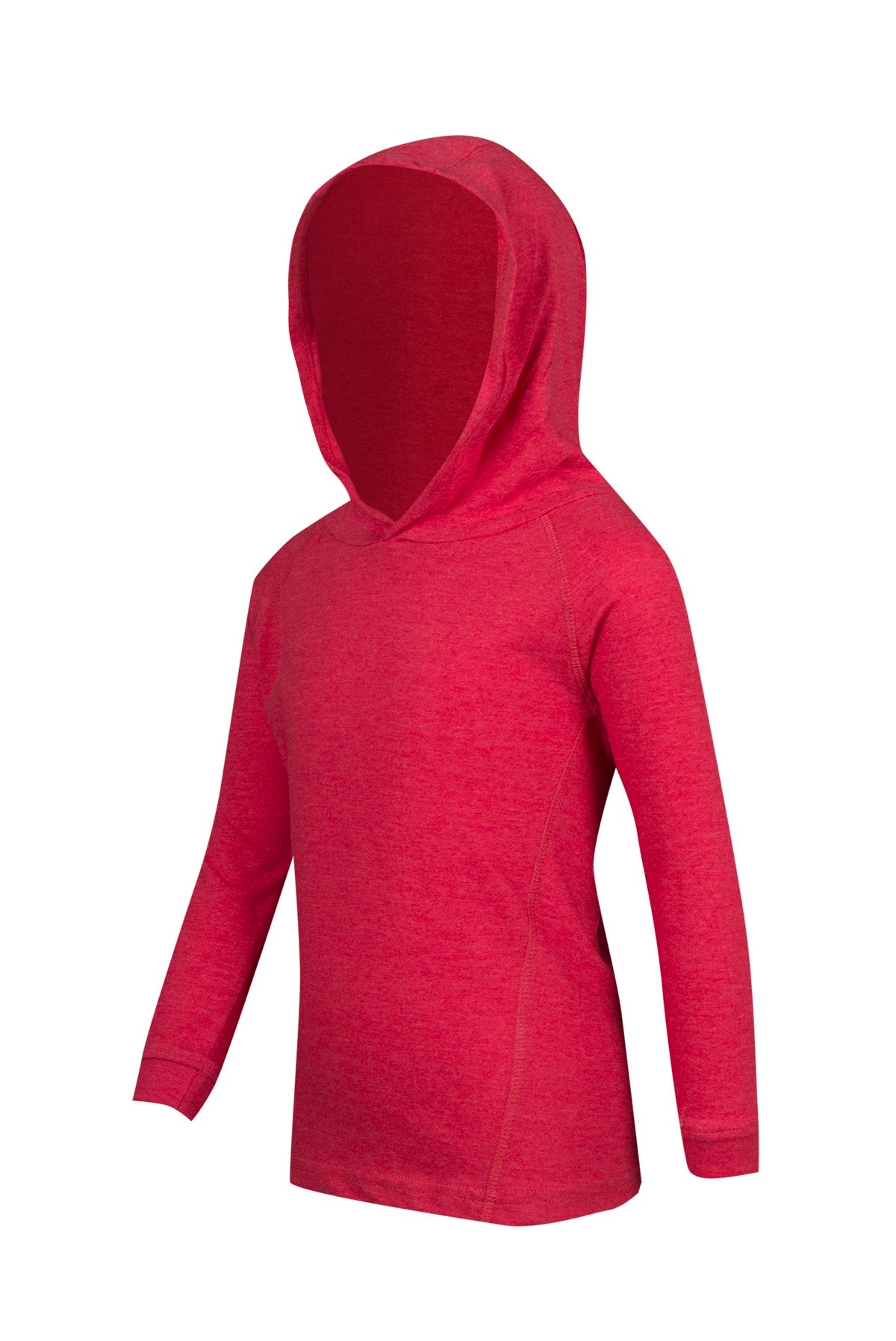 RAMO F394KS Kids FUSION T-shirt Hoodie — Red Marl side