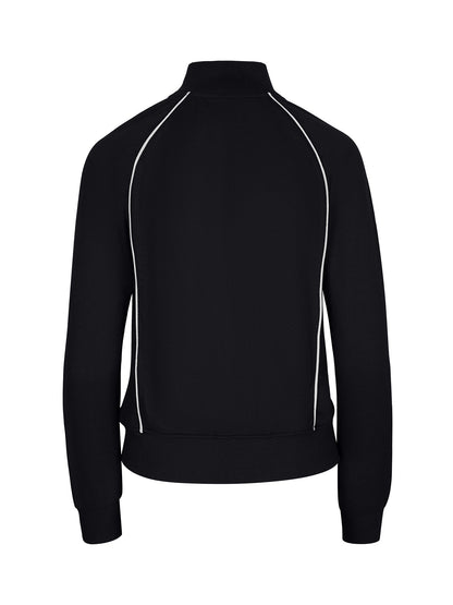 RAMO F400UN Women’ss Unbrushed Contrast Jacket — Black/White back