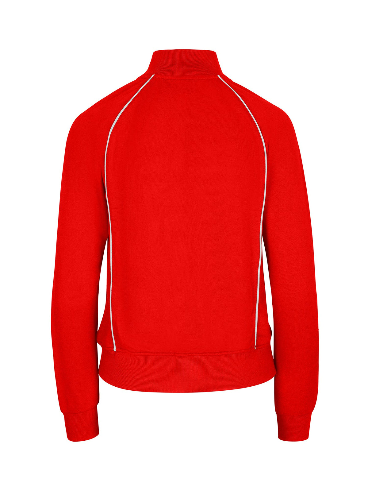 RAMO F400UN Women’ss Unbrushed Contrast Jacket — Red/White back