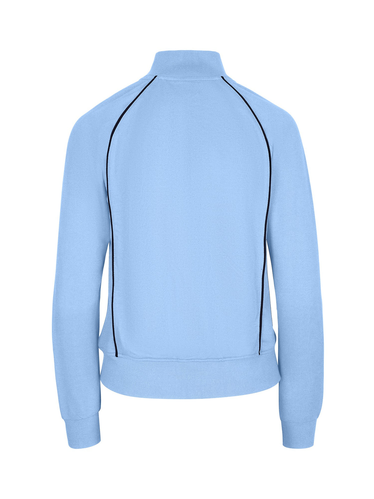 RAMO F400UN Women’ss Unbrushed Contrast Jacket — Sky Blue/Navy back