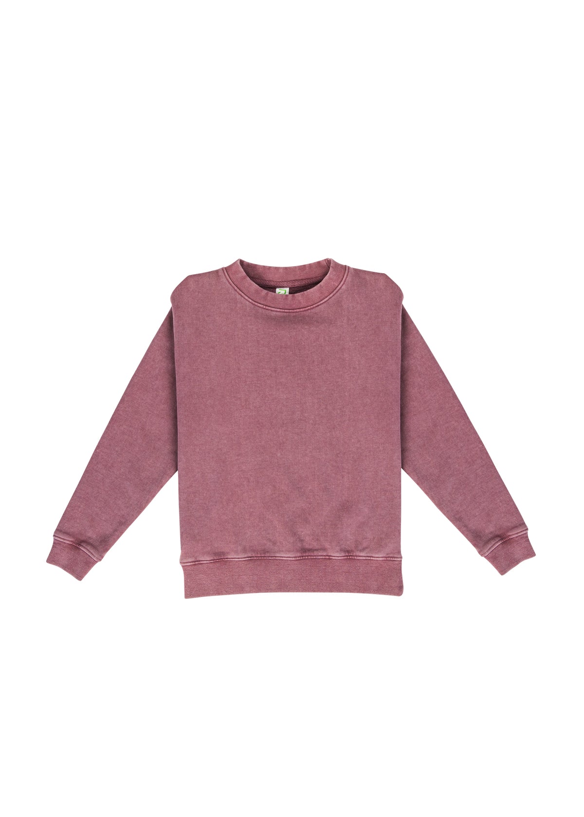 RAMO F800KS Kids’ Stone Wash Sweatshirts — Mauve front